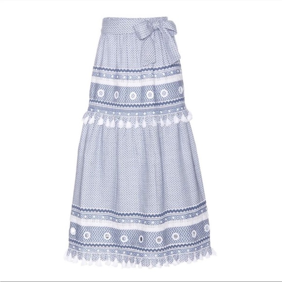 Dodo Bar Or Dresses & Skirts - Dodo Bar Or blue white skirt